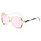 Retro Engraving 143MM Metal Frame Custom Polarized Sunglasses UV400