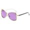 Retro Engraving 143MM Metal Frame Custom Polarized Sunglasses UV400