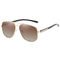 Unique Trending Uv400 Polarized Sunglasses BSCI Square Ocean Lens