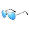 Driving Mirror Oversized Retro Sunglasses Men Women 142MM BSCI UV Protection