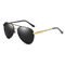 Fashion Polarized UV400 Mens Pilot Sunglasses With Metal Hinge 146MM