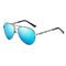 Alloys Pilot Polarized Lens Mens Luxury Sunglasses UV400 Driving Night Fishing Glasses