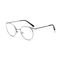 Vintage Anti Blue Light Metal Optical Round Frame Plain Lens Men Women Fashionable Computer Glasses