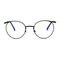 Vintage Anti Blue Light Metal Optical Round Frame Plain Lens Men Women Fashionable Computer Glasses