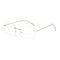 Frameless Rimless Plain Lens Glasses Spectacle Frame Eyeglasses BSCI