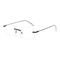 Frameless Rimless Plain Lens Glasses Spectacle Frame Eyeglasses BSCI