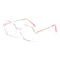 Retro Polygonal Anti Blue Light Glasses Men Women Fashion Optical Computer