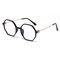 Retro Polygonal Anti Blue Light Glasses Men Women Fashion Optical Computer