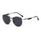 Spring Shape Shades 145MM Plain Lens Glasses Unisex Sunglasses Unique Metal Frame