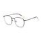 Metal Frame Men Women Oversize Plain Lens Glasses Myopia Optical Eye Glasses