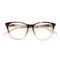 BSCI Round Optical Eyeglasses TR90 Frames Glasses Plain Lens