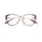 Fashion Ladies Oversized Tr90 Glasses Frames Tr90 Blue Light Glasses