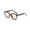 BSCI Round Frame Eyeglasses Colorful Ocean Lens Unisex Trendy Square Sunglasses
