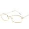 Vintage Rectangle Hot Sale Sunglasses Alloy Mirror Steampunk Women