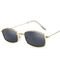Vintage Rectangle Hot Sale Sunglasses Alloy Mirror Steampunk Women
