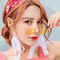 European American Transparent Ocean Sunglasses Single Beam Metal Frame