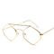 Diamond Women Men Retro Outdoor Metal Frame Sunglasses UV400