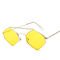 Diamond Women Men Retro Outdoor Metal Frame Sunglasses UV400
