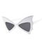 Oversized Women Bat Sharp Rivet Big Frame Sunglasses Personality Dance Party Glasses