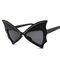 Oversized Women Bat Sharp Rivet Big Frame Sunglasses Personality Dance Party Glasses