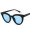 UV400 Round Women Retro Ladies Oval Sunglasses Acrylic Lens