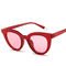 UV400 Round Women Retro Ladies Oval Sunglasses Acrylic Lens