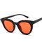 UV400 Round Women Retro Ladies Oval Sunglasses Acrylic Lens