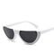 Half Moon Frame Half Round Sunglasses Vintage Retro Clout Goggles