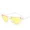 Half Moon Frame Half Round Sunglasses Vintage Retro Clout Goggles