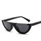 Half Moon Frame Half Round Sunglasses Vintage Retro Clout Goggles