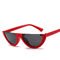 Half Moon Frame Half Round Sunglasses Vintage Retro Clout Goggles