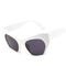 Trendy Fashion Half Frame Cat Eye Women Plastic Hot Sale Sunglasses BSCI