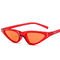 Retro Small Petals Drips Design Small Cat Eye Sunglasses Designer Sunnies Fun Glasses