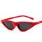 Retro Small Petals Drips Design Small Cat Eye Sunglasses Designer Sunnies Fun Glasses