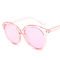 Big Frame Retro Jelly Color Round Frame Sunglasses Fashion Trend Glasses