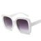 BSCI Oversized Cat Eye Plastic 145MM Gradient Lens Sunglasses