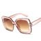 BSCI Oversized Cat Eye Plastic 145MM Gradient Lens Sunglasses