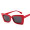 BSCI Trendy Fashion Sunglasses Women Rectangle Frame Clear Mirror Lens Glasses UV400