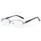 Men Metal Frame Computer Rectangle Reading Glasses Stainless Steel Spring Hinges Sun Readers