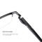 Half Frame Anti Blue Light Portable Reading Glasses 141MM Minimize Headache