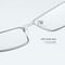 Trendy 145MM Anti Blue Radiation Glasses Optical Frames Unisex Computer Glare