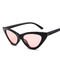 Retro Vintage Narrow Cat Eye Sunglasses Women Cat Eye Clout Glasses Plastic Frame