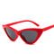 Retro Vintage Narrow Cat Eye Sunglasses Women Cat Eye Clout Glasses Plastic Frame