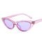 BSCI Small Frames Black Cat Eye Sunglasses Promotion Sunglasses With Logo