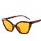 Women'S Triangle Shape BSCI Small Frame Cat Eye Sunglasses 147MM