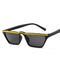 Men Women Trend Small Box Cool Cat Eye Glasses Outdoor Catwalk Travel Sunshade