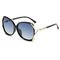 UV400 Square Luxury Sunglasses Designer Authentic Round Retro Ladies Shades