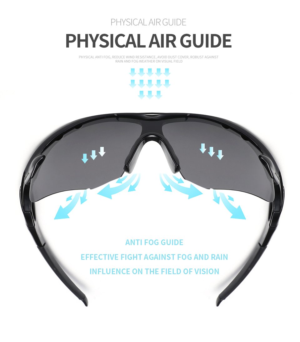 cycling polarized sports sunglasses-hellohello sunglasses physcial air guide