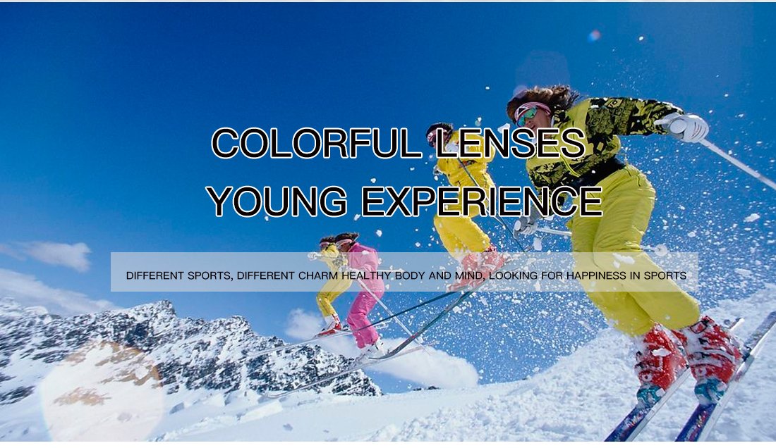 Ski Goggles Over Glasses Ski Snowboard Goggles Unisex 100% UV Protection main image-5